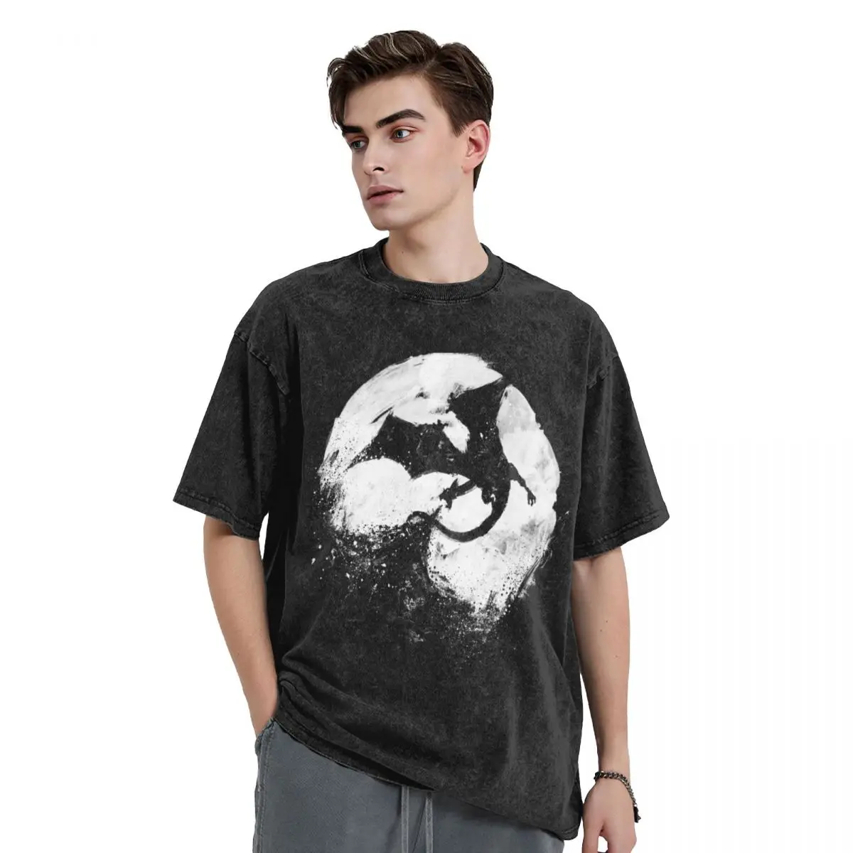 Midnight Desolation T-Shirt Blouse boys whites mens fashion