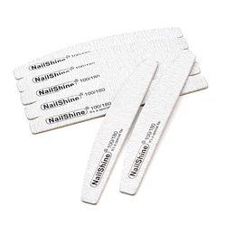 100Pcs Wooden Nail File Sanding Buffer Block 100/180  Pedicure Manicure UV Gel Nail Polish Pro Nail Files Artificial Nail Tips