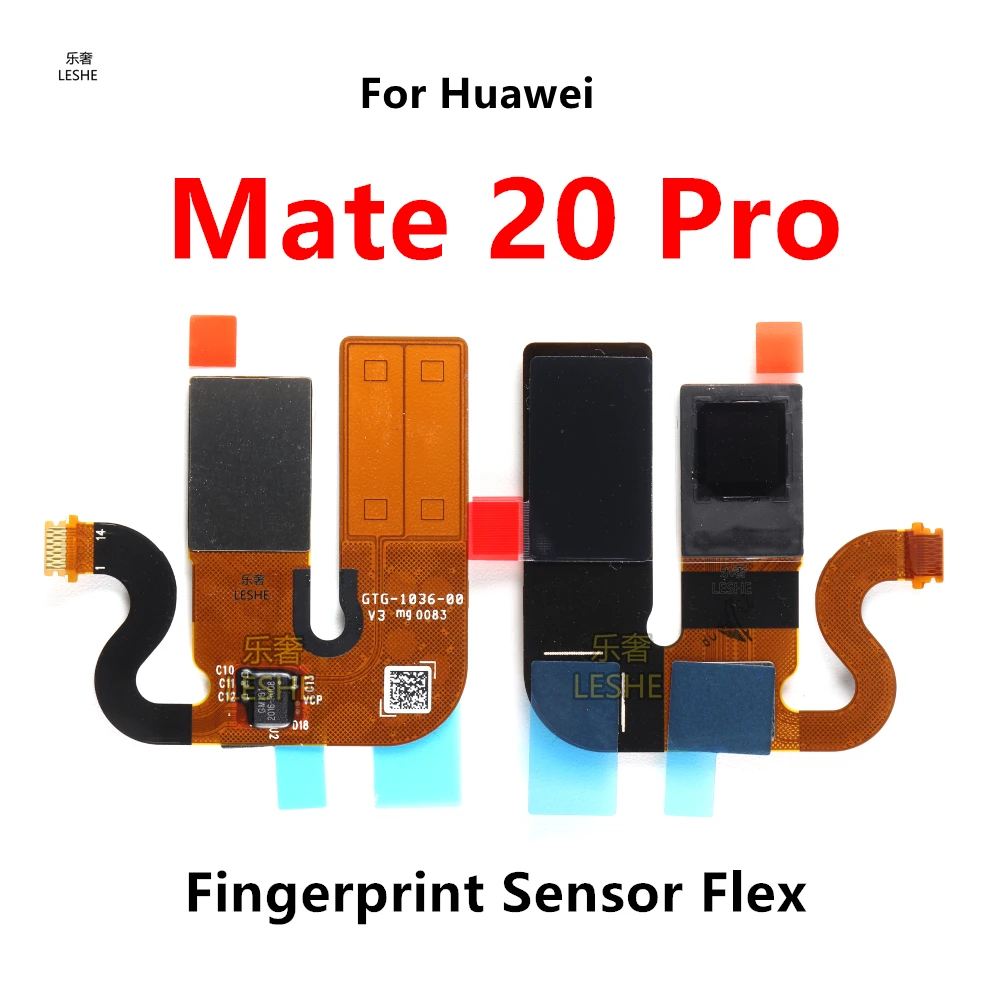 

Touch ID Fingerprint Sensor For Huawei Mate 20 Pro Scanner Unlock key Button For Huawei Mate20 Pro