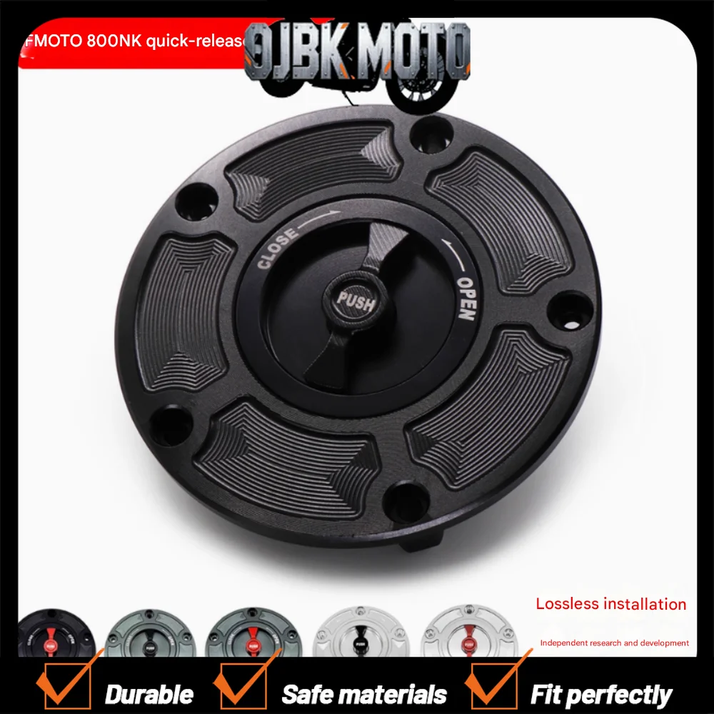 

【Perfect fit】Applicable For CFMOTO 800NK modified quick-release fuel tank cap 450NK competition fuel tank cap assembly 800MT