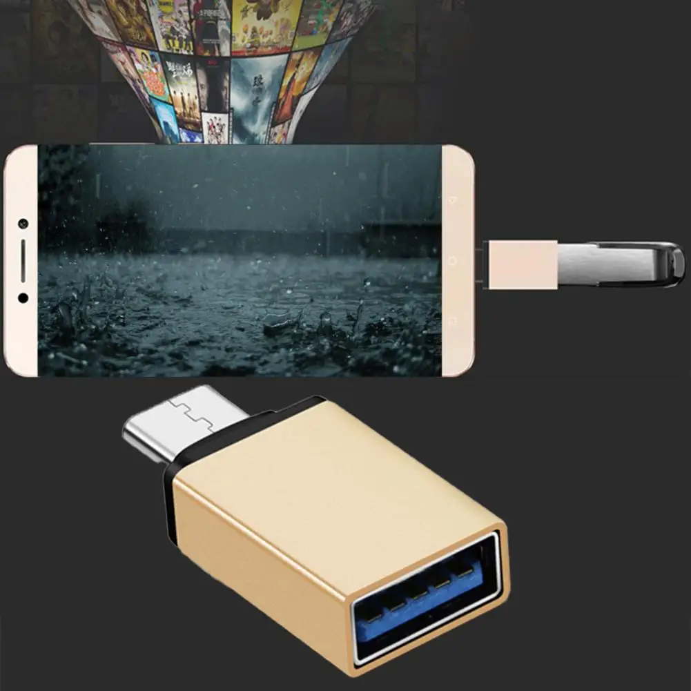 Đầu Ra Ổn Định Truyền Dữ Liệu OTG USB Loại C Đầu Đọc Thẻ Cho Ổ Cứng