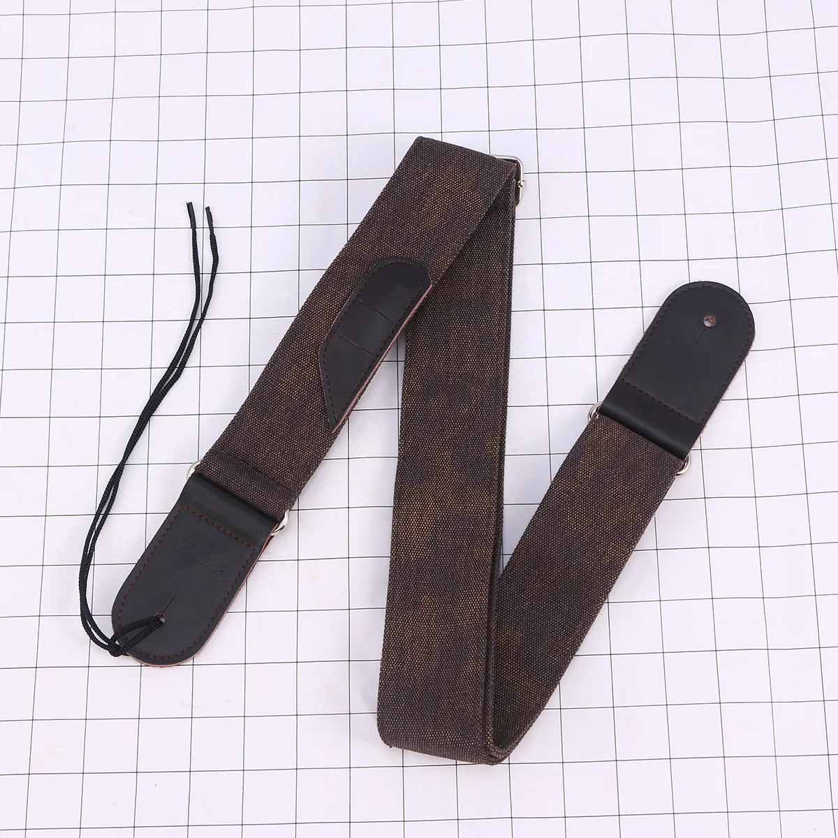 

Guitar Strap Vintage Cowboy Design Heavy Duty Cotton and Suede Adjustable Wide Strap for Long Playing Sessions Electric