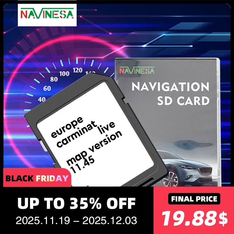 

Carminat Live 11.45 for Renault Traffic 2011 2012 2013 Naving Map SD Card 2025 Cover Europe England UK UA Sweden