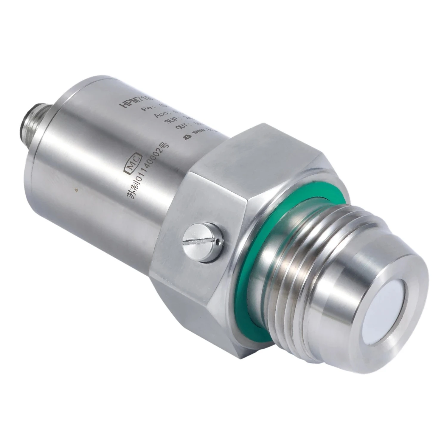 Hygienic Sanitary Flat Film Liquid Differential Pressure Transmitter 4-20ma Output Hygienic Pressure Sensor