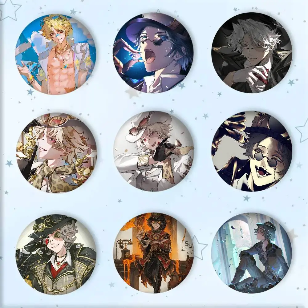 Game Identity V Norton Campbell Badge Tinplate DIY Backpack Clothing Accessories Jewelry Pins