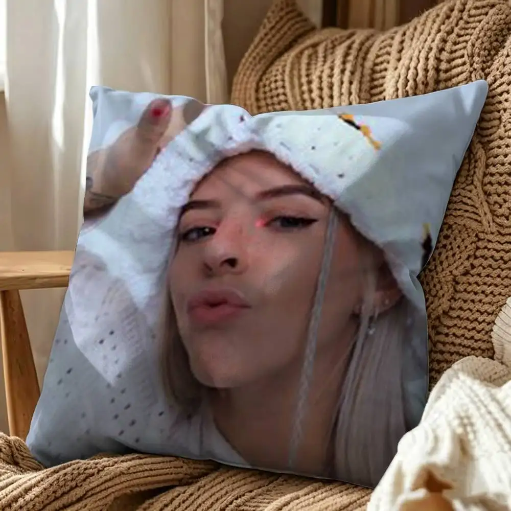 Singer Y-Young Miko  Square Pillow Case Multi Sizes For Car Home Bedroom Decor Custom Valentine Gifts