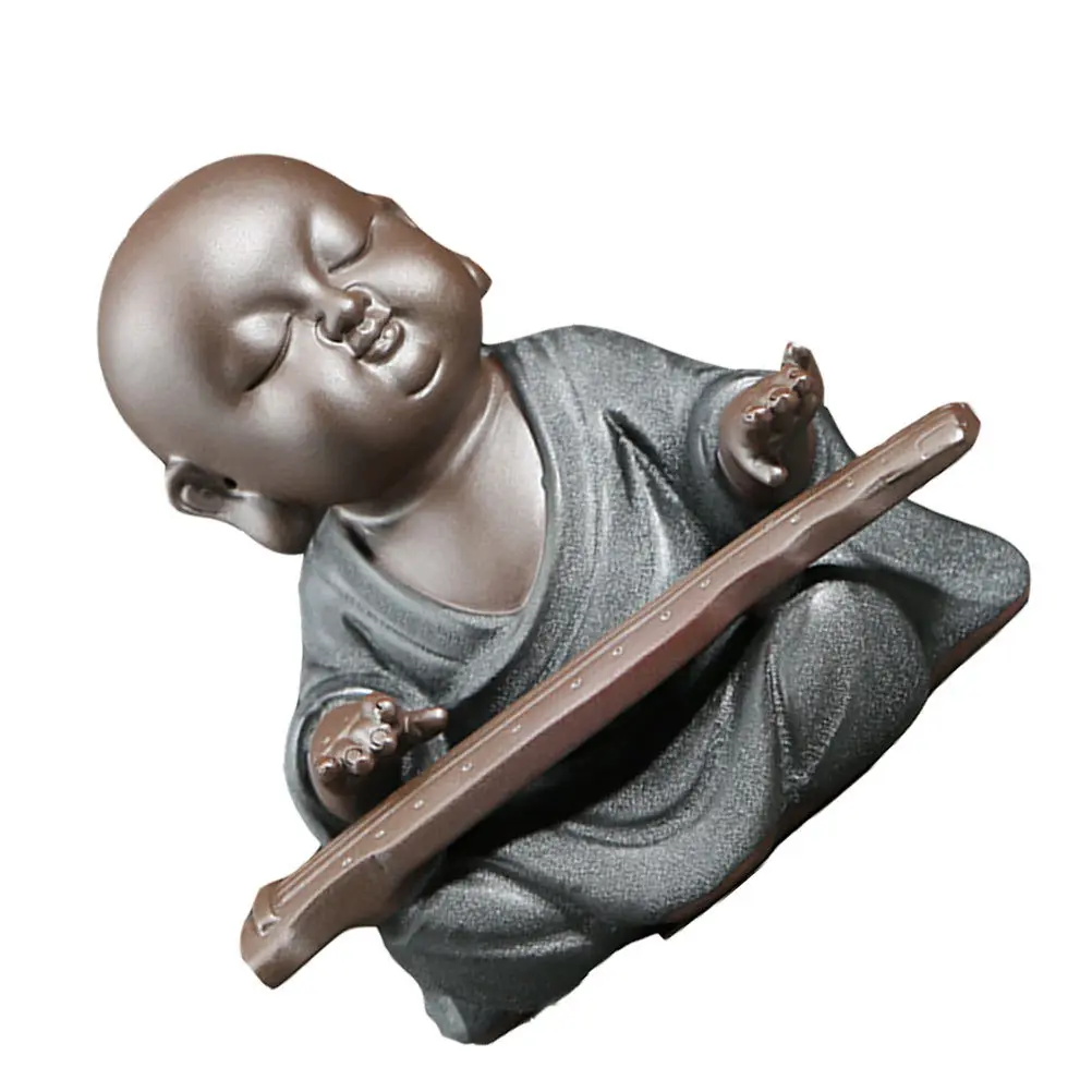 

Exquisite Decor Purple Clay Crafts Unique Classic Carved Special Technique Tea Tray Desktop Accessories Home