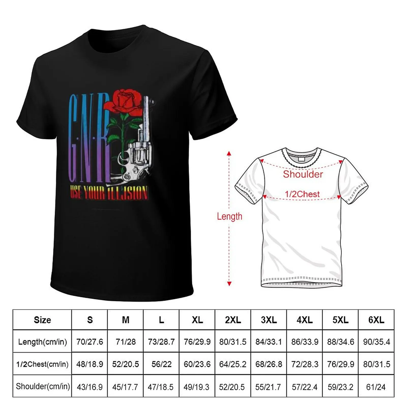 Unconventional Knowledge About GNR That You Can't Learn From Books T-Shirt Quick Dry Sports Short Sleeve Tee