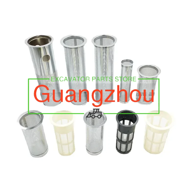 Diesel tank filter plastic excavator ZOOMLION Komatsu PC Hitachi Sany SY kobelco SK  Kato HD Daewoo  Sumitomo stainless steel