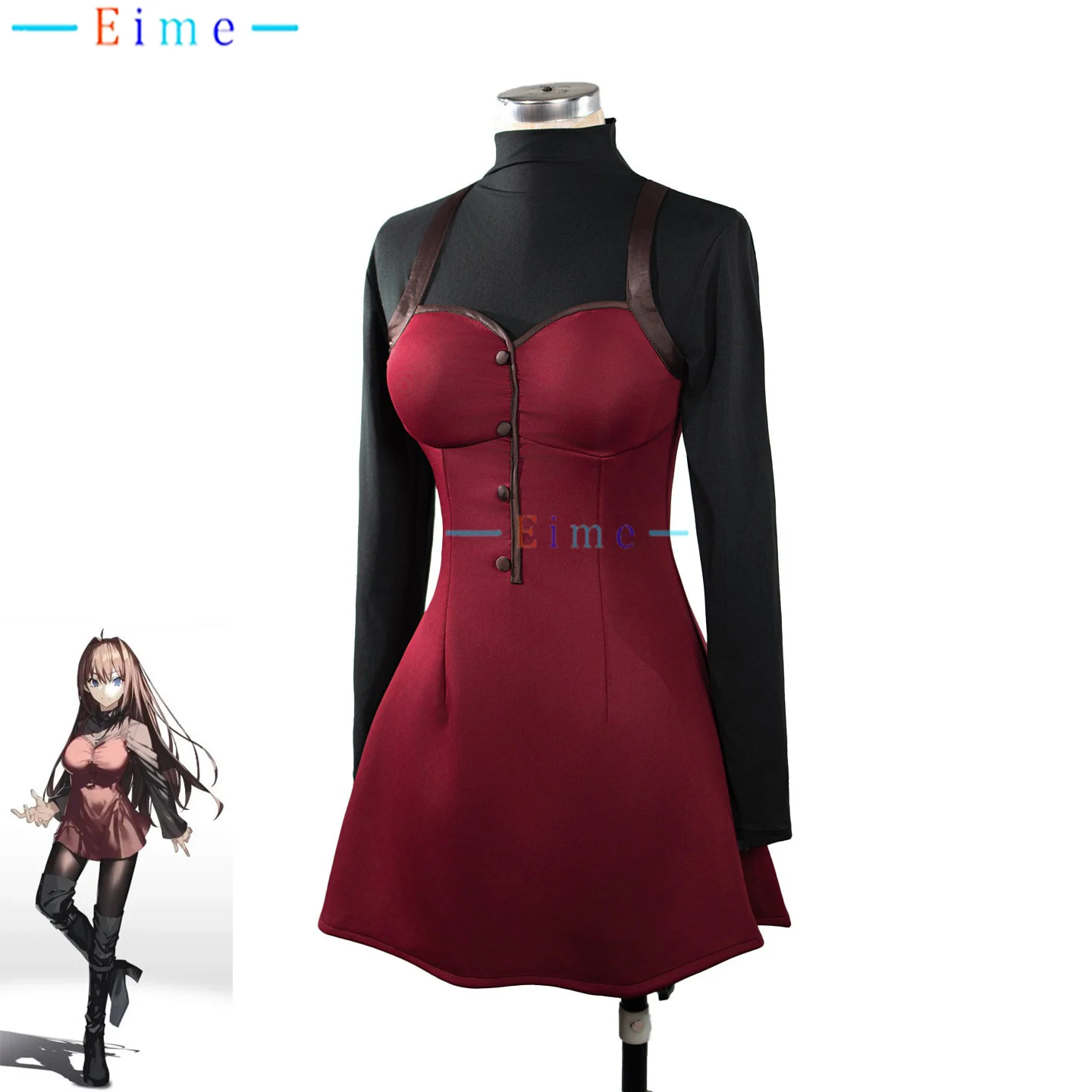 

Anime WITCH Aozaki Aoko Cosplay Costume Women Cute Party Dress Halloween Carnival Uniforms Anime Role Play Outfits Custom Made