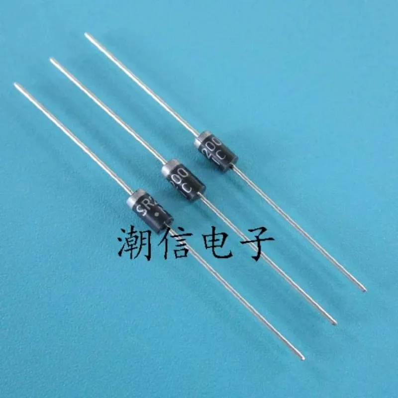 5PCS/LOT NEW ORIGINAL SR2200 SB2200 MBR2200 Schottky DO-41
