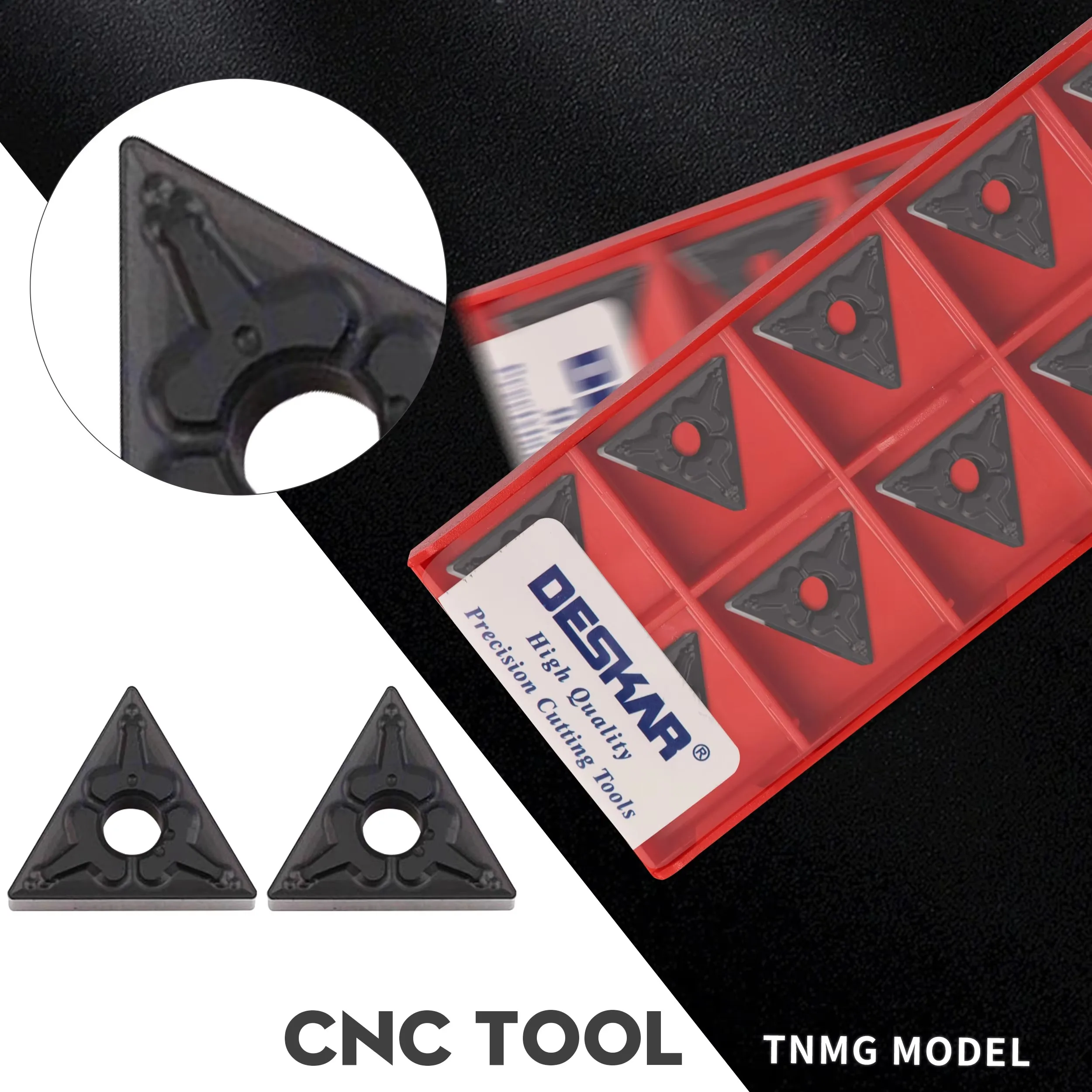 TNMG160404-TM LF9118 TNMG160408-TM LF9118 Carbide Inserts CNC Lathe Cutting Blade External Turning Tool For steel And Cast Steel