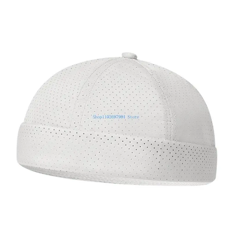 N7YF Adjustable Breathable Skull Cap Moisture Wicking Mesh Design Comfortable Hat For Hiking Travel