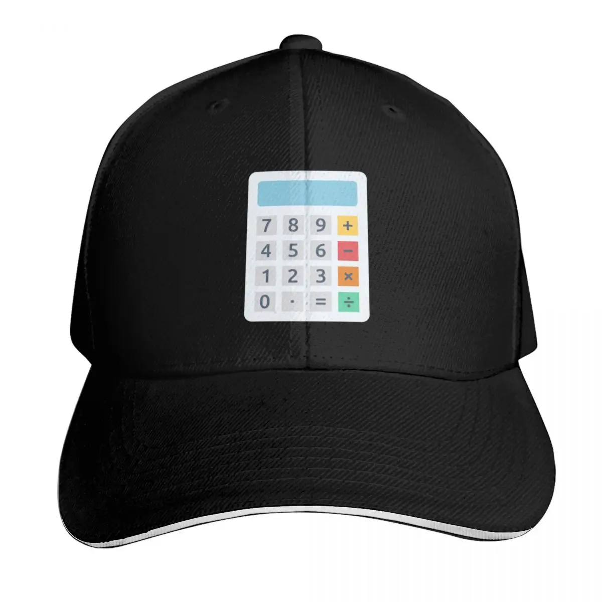 Calculator Math Nerd Halloween Baseball Cap Sun Protection UPF 50+ Breathable Mesh Back Adjustable Buckle Closure