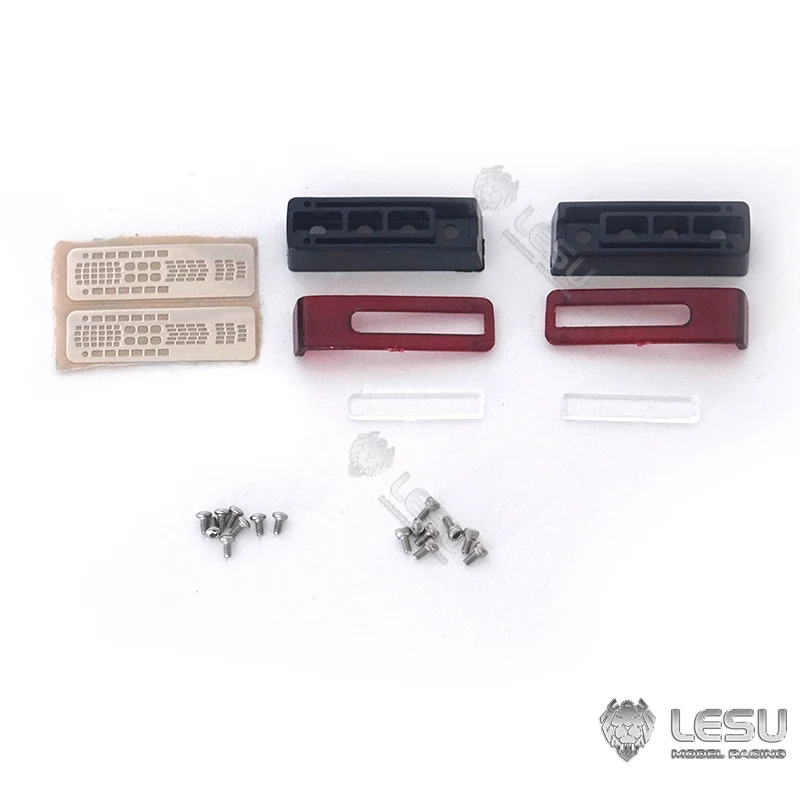 LESU Plastic Rear Lamp Taillight Mount for 1/14 DIY Tamiyaya RC Tractor Remote Control Truck Dumper Model Toy TH19414