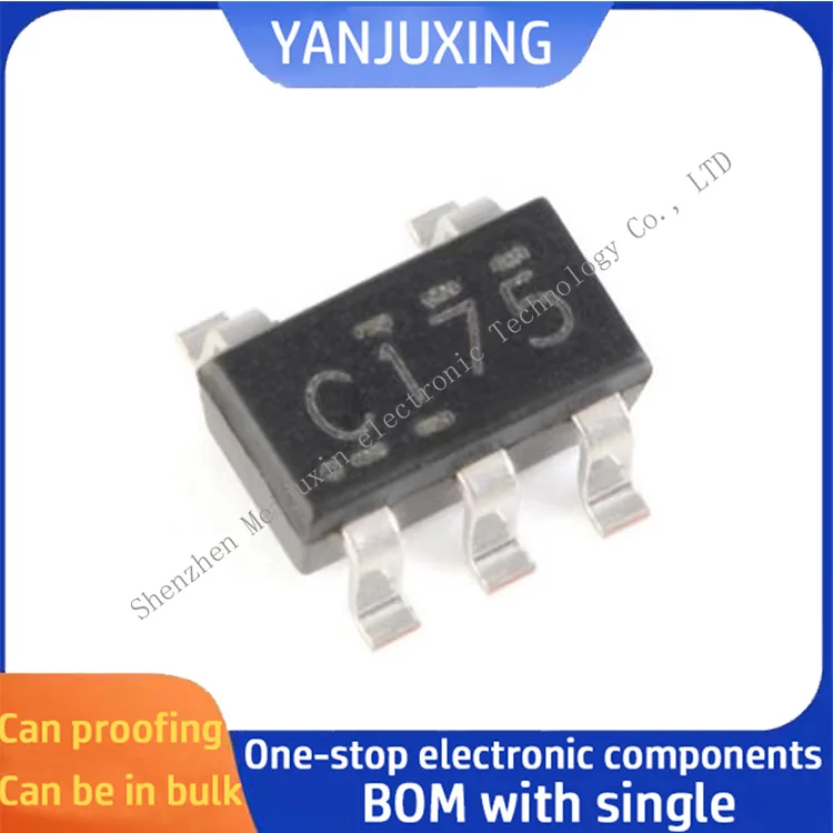 20pcs/lot SN74LVC1G17DBVR Screen printing C17* SOT23-5 Single-channel Schmidt trigger buffer IC in stock