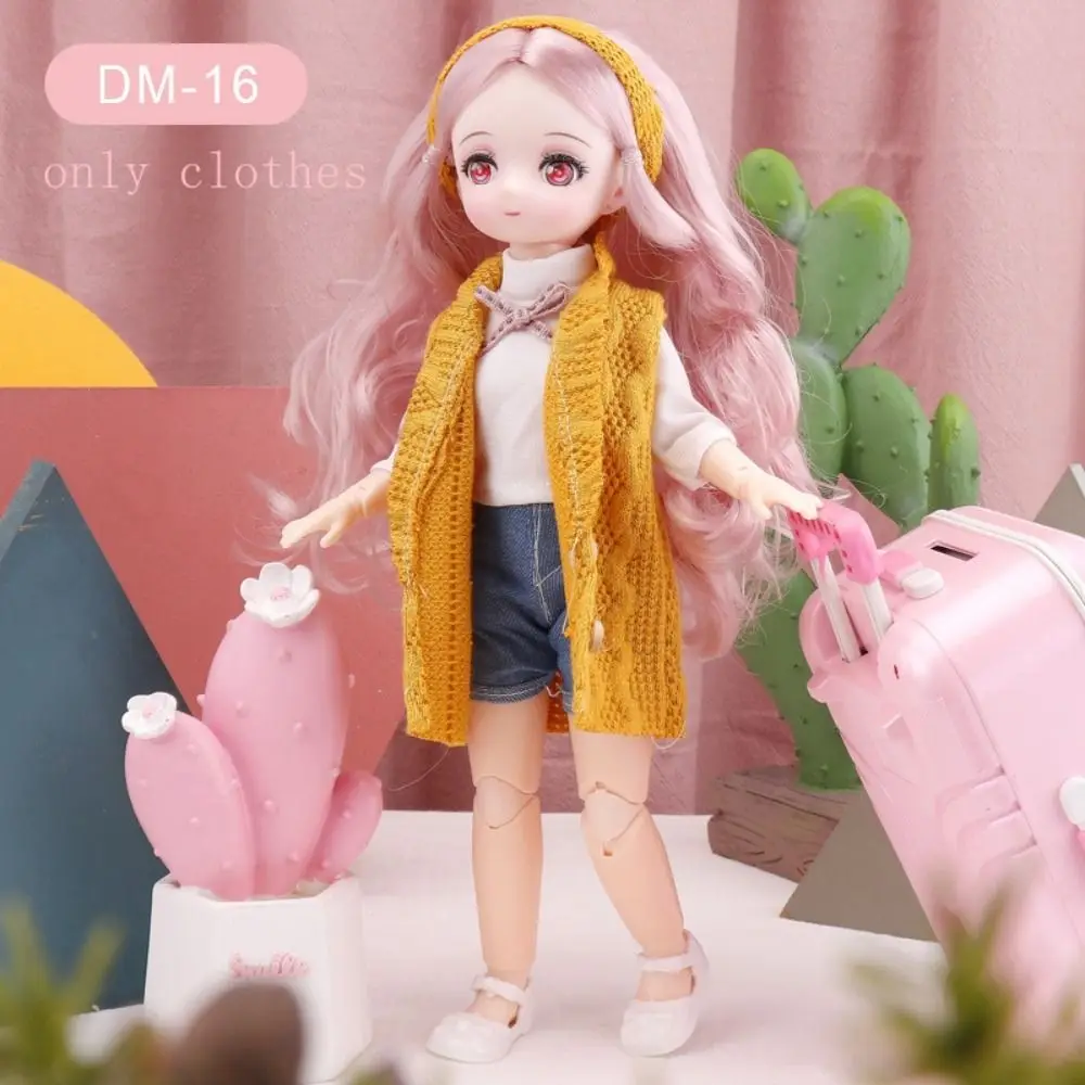 스커트 30cm BJD 인형 옷 다채로운 Kawaii 1/6 Bjd 인형 옷 귀여운 DIY 장난감 11 인치 BJD 인형 드레스 어린이 선물