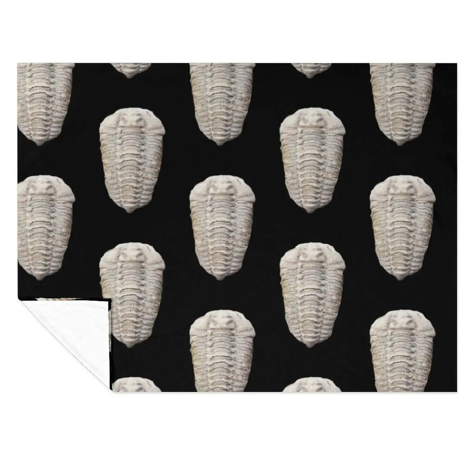 

Trilobite- Fossil Throw Blanket Softest Retros Loose blankets ands Blankets