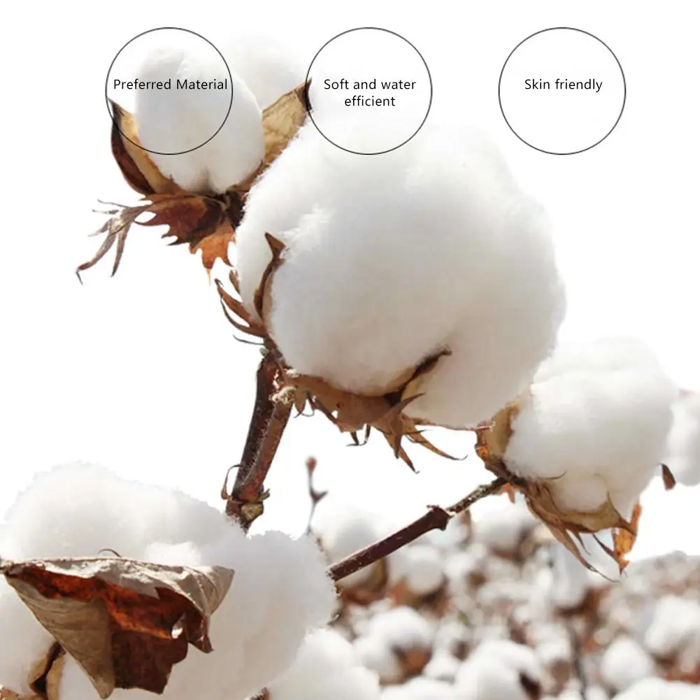 Tampone di cotone Rotondo di cotone ipoallergenico organico certificato morbido e assorbente - Pelle per la rimozione del trucco viso premium da 300/600/1200 pezzi