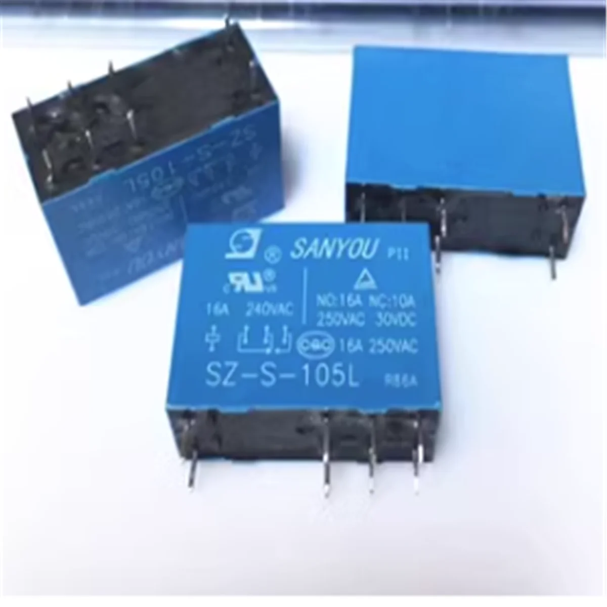 

10pcs SZ-S-105L 16A 8Pins 5VDC Relay