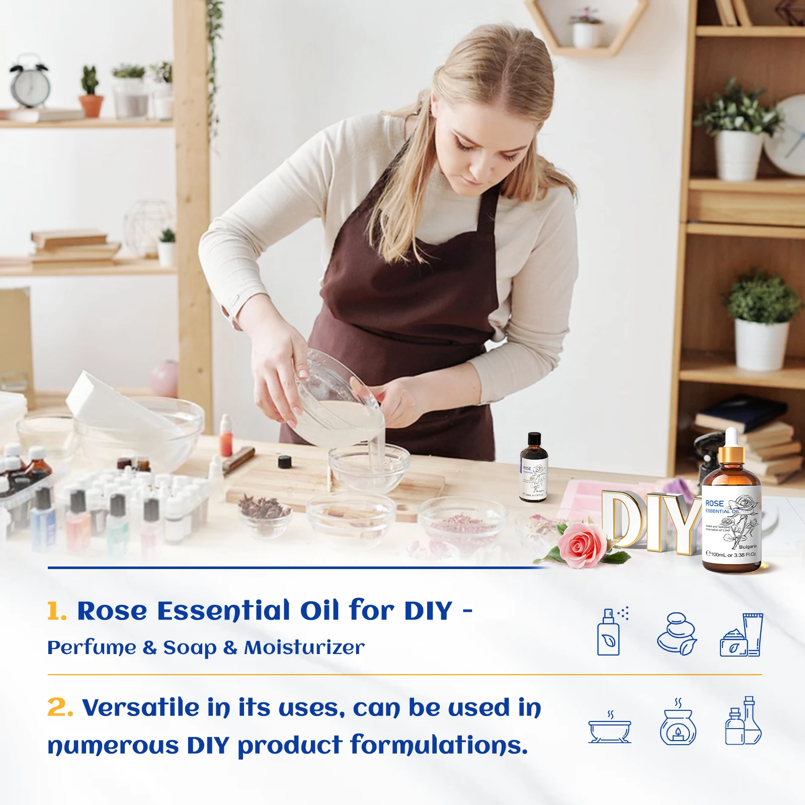 HIQILI 10/30/100/500ML, rozeno - Home Fragrance Units recensie en prijs