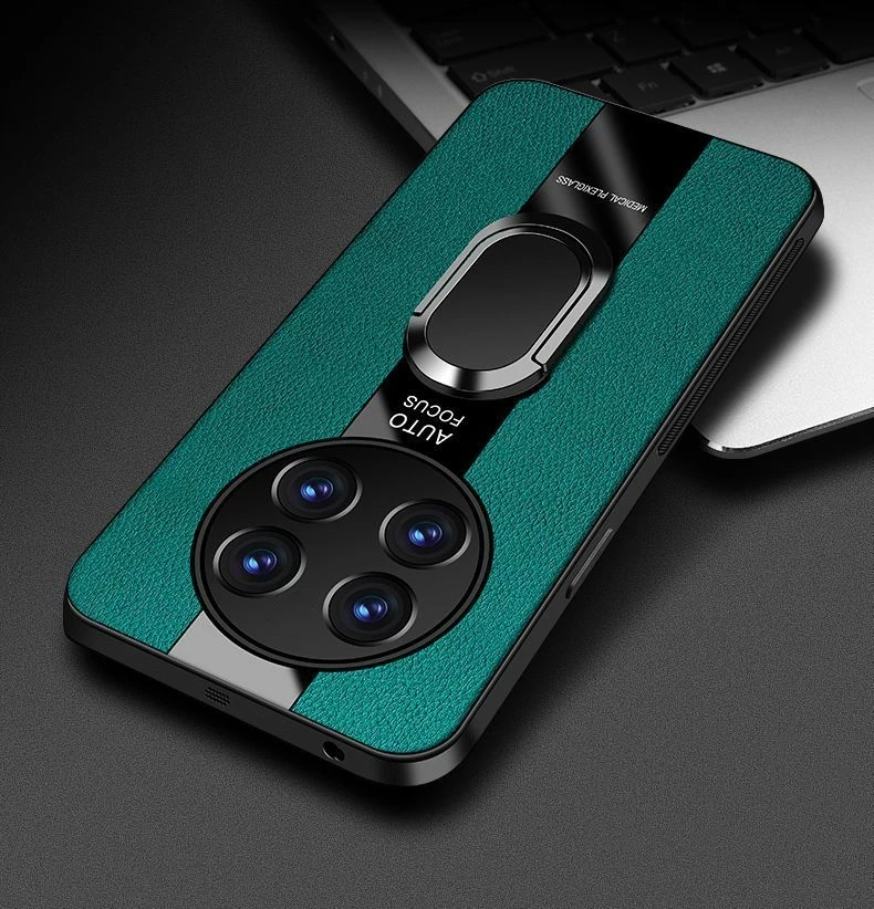 For Realme 13 Pro Plus Case Luxury Leather Ring Magnetic Cover For Realme 13 Pro+ 13Pro Racing Style Shockproof Bumper Funda