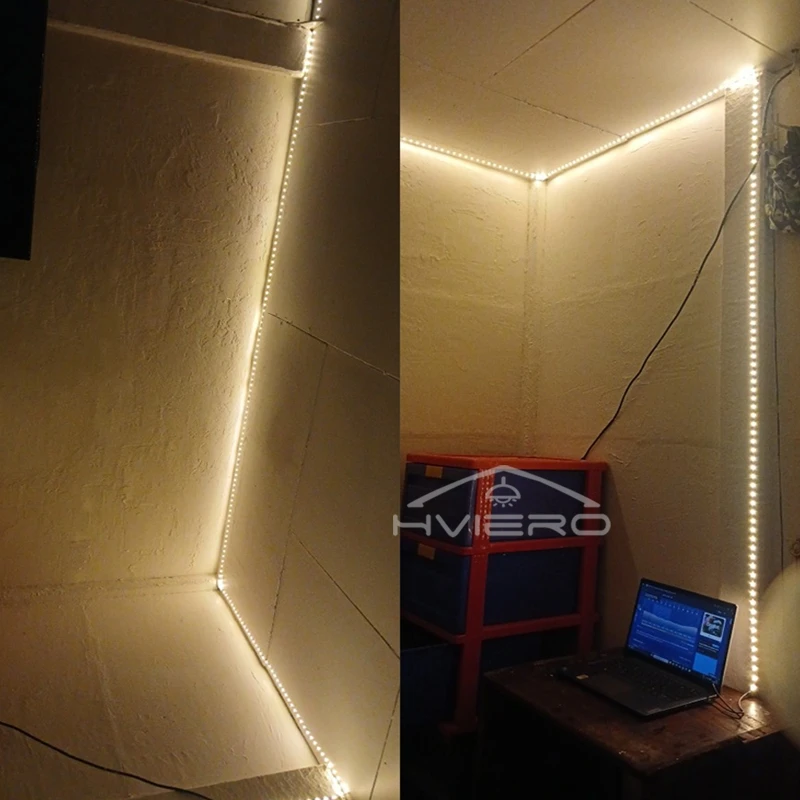 Dubbele Rij DC 12 V Flexibele Neon Koord 5 M RGB LED Strip Licht SMD 5050 Chip Voor Thuis woonkamer Vakantie Kerst Decoratie Lamp