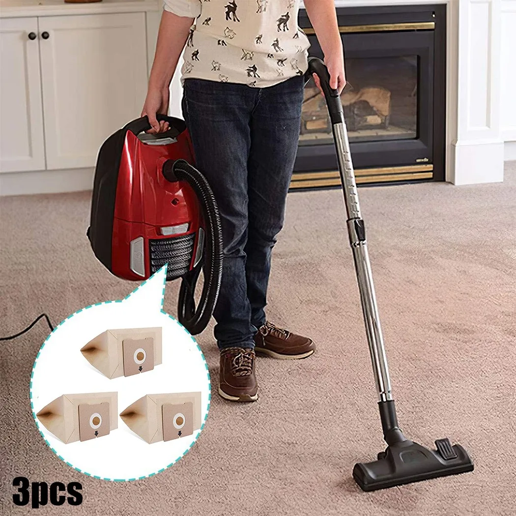 

Bags Dust Bags 3pcs Down To 1 Um Efficiently Accessory Household Supplies Paper Vacuum Cleaner High Quality New