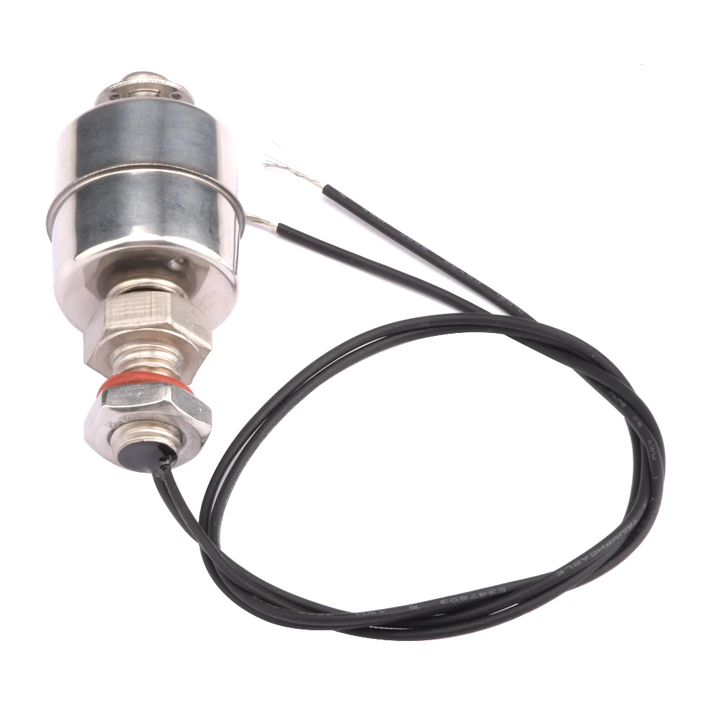 Interruptor de flotador de nivel de acero inoxidable normalmente cerrado, interruptor de Sensor de nivel de alta sensibilidad, controlador de nivel, interruptor de válvula de bola, 45mm