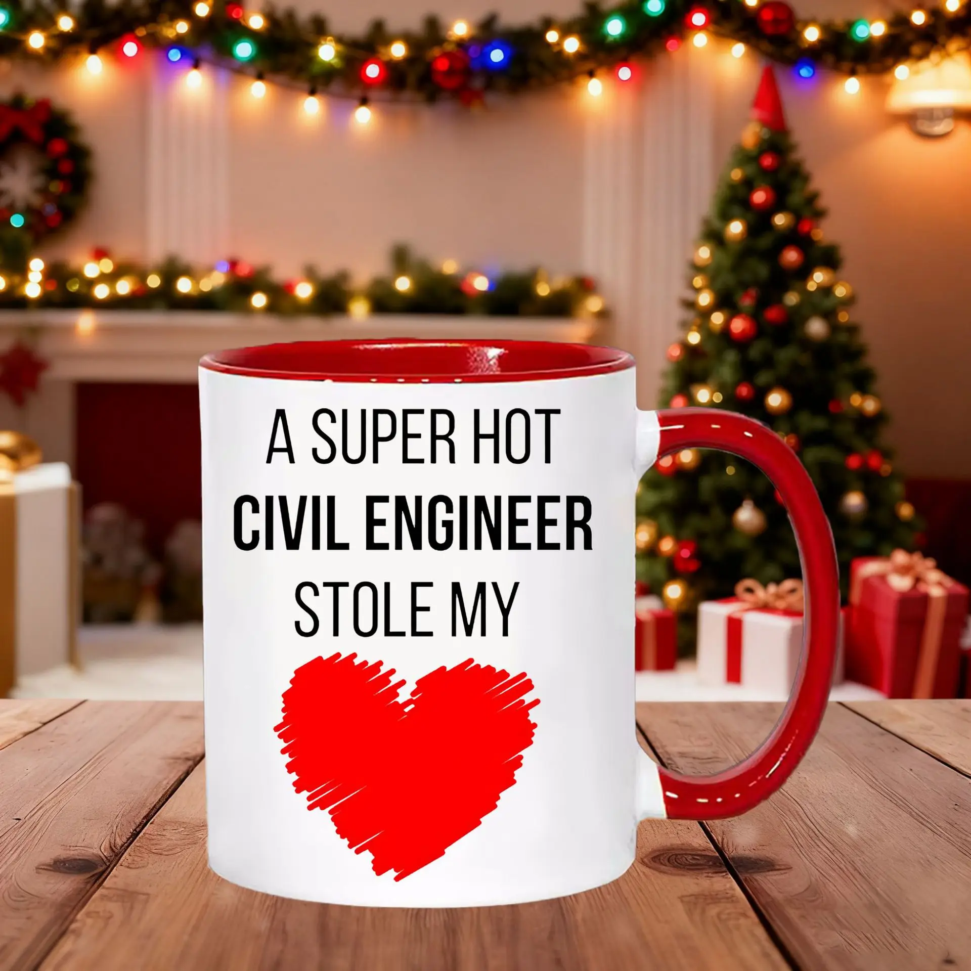Cross-border English slogan ceramic mug with holiday greetings elements atmosphere full of cute and practical!