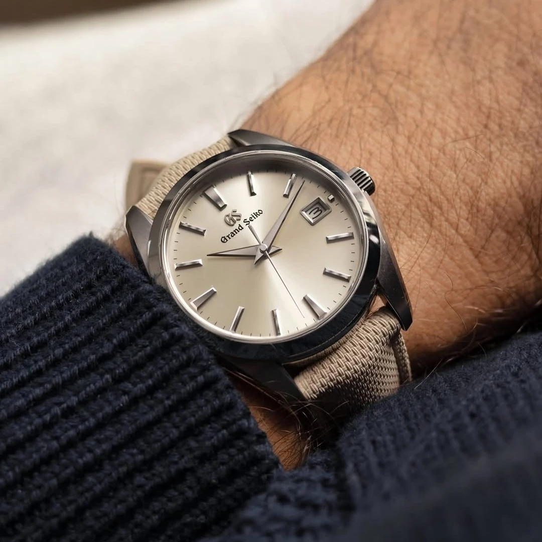 Bracelet de montre en caoutchouc FKM Sailcloth 18 19 20 21 22 mm compatible avec Grand Seiko Tudor Longines, extrémités plates, bracelet universel