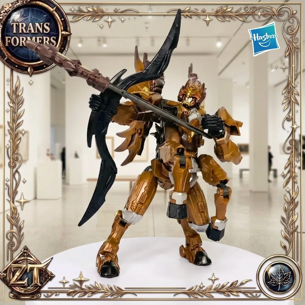 【In Stock】 Hasbro Transformers Age Of The Prime Thirteen Primes Onyx Prime Leader Class Action Figure With Box