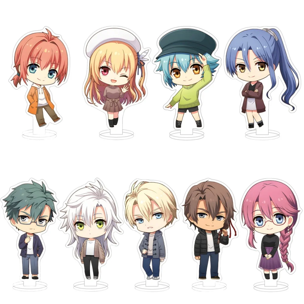 Loen Anime Peripheral Store The Legend of Heroes:Trails of Cold Steel Rean Schwarzer Kurt Vander Mini AcrylicStand desktop Decor
