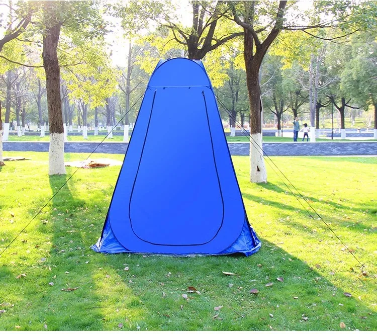 Tragbares Camping-Badezelt, Umkleidezelt, mobile Toilette, Außendusche, Camping, schnelles Aufstellen, kein Badezimmer zum Aufbauen erforderlich – Detail 14