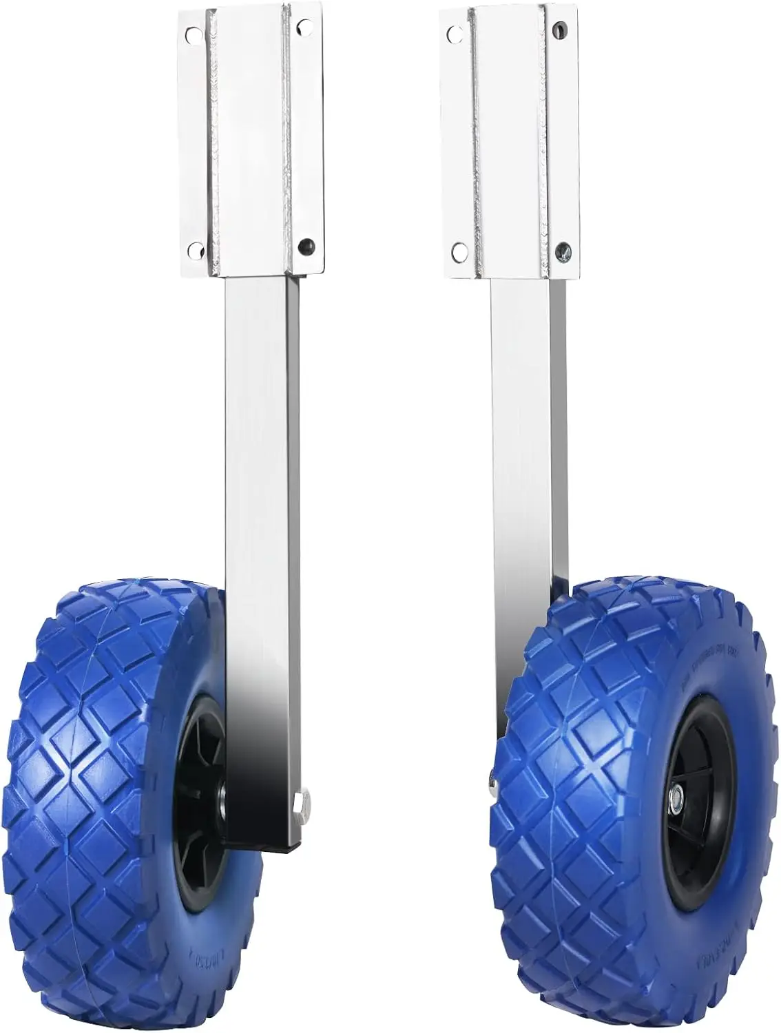 

Boat Launching Wheels Stainless Steel Transom Launching Wheel Dolly with 10" Wheel Set for Inflatable Boat & Aluminum Boat