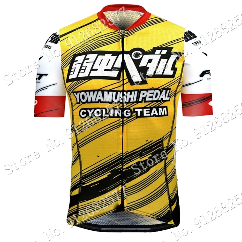 2023 Yowamushi Pedal Cycling Jersey Set Cartoon Anime Cycling Clothing Road Race Bike Shirts Suit Bicycle Bib Shorts MTB Maillo