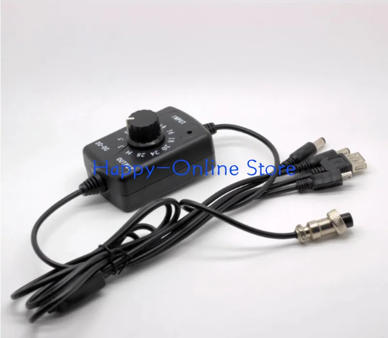 Multi-function Output Port 0-28VDC-DC DC Voltage Regulator 30W Hand Crank Generator Mobile Phone Charging