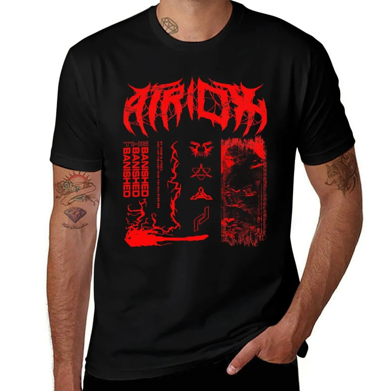 Halo-Aesthetic футболка Atriox, уличная одежда, футболки с баскетбольным рисунком, эстетичная одежда, мужские футболки Halo-Aesthetic футболка Atriox, уличная одежда, футболки с баскетбольным рисунком, эстетичная одежда, мужские футболки