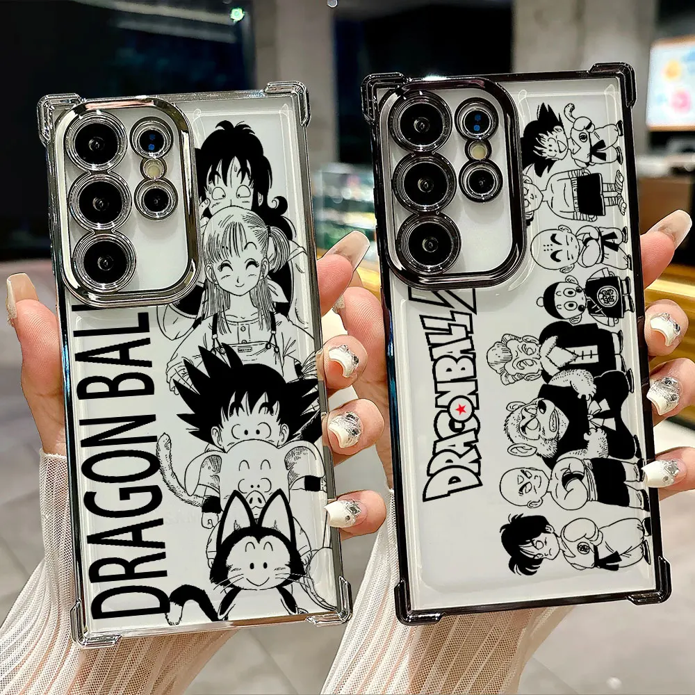 

Coque For Galaxy S26 Ultra Dragons Balls Cute Comics Phone Case For Samsung S26 S25 S24 S23 S21 Ultra S20 FE S25 Plus Soft Cover
