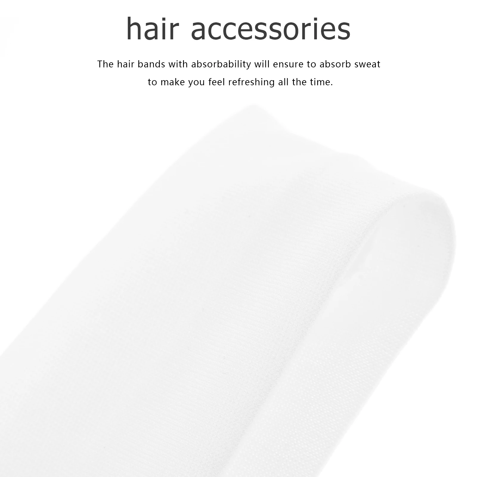 

10pcs Elastic Headbands Sweat Absorbent Fabric Hair Bands Sports Yoga Running Fitness Durable Skin-Friendly Twisted Knot