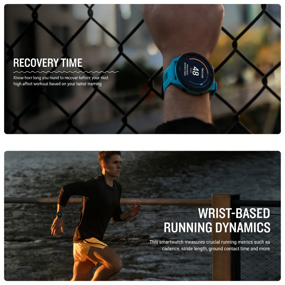 Garmin Forerunner 265 Smart Watch - 46mm, GPS, 13 Days Battery