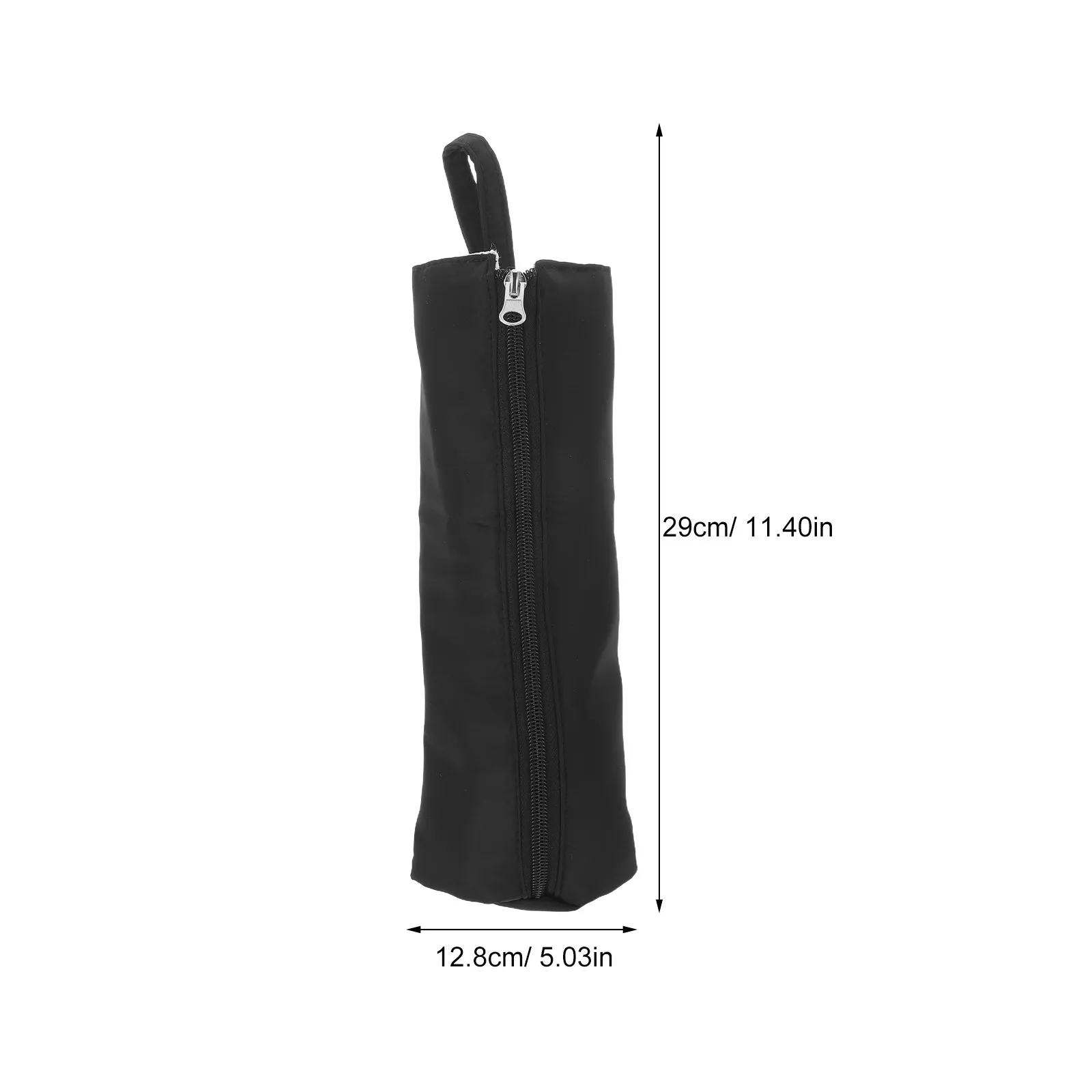 Portable Waterproof Curling Iron Bag Heat Resistant Storage Organizer Pouch Travel Case Hanging Strap for Hair Curler and Tools