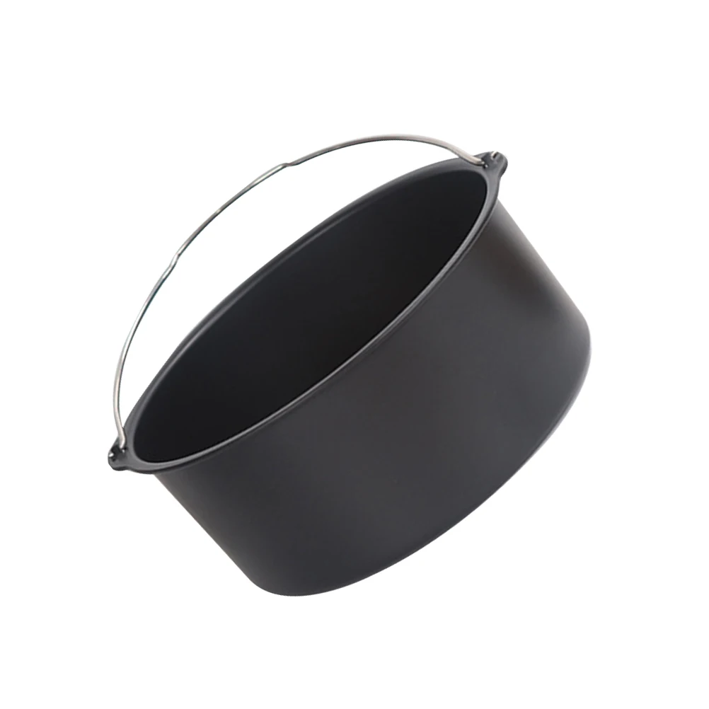 

Stainless Steel Frying Pot Household Non-Stick Fryer Heat Resistant For Gas Stove Electric Induction Hob Small Fryer