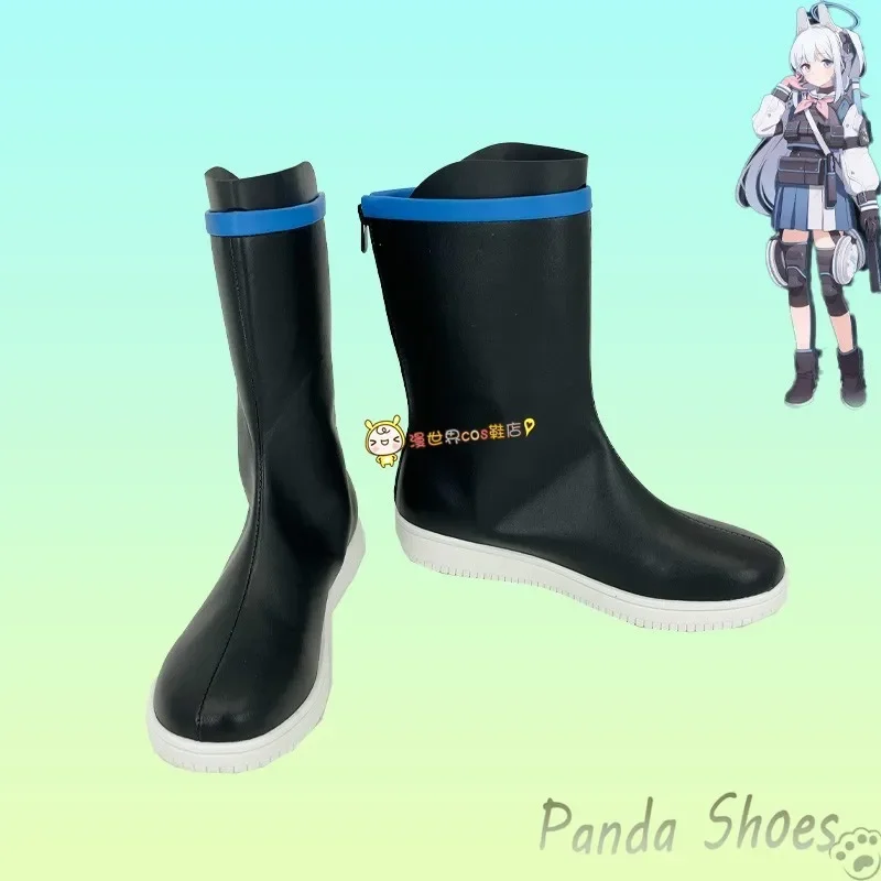 

Blue Archive Tsukiyuki Miyako Cosplay Shoes Anime Game Cos Boots Comic Cosplay Costume Prop Shoes for Con Halloween Party