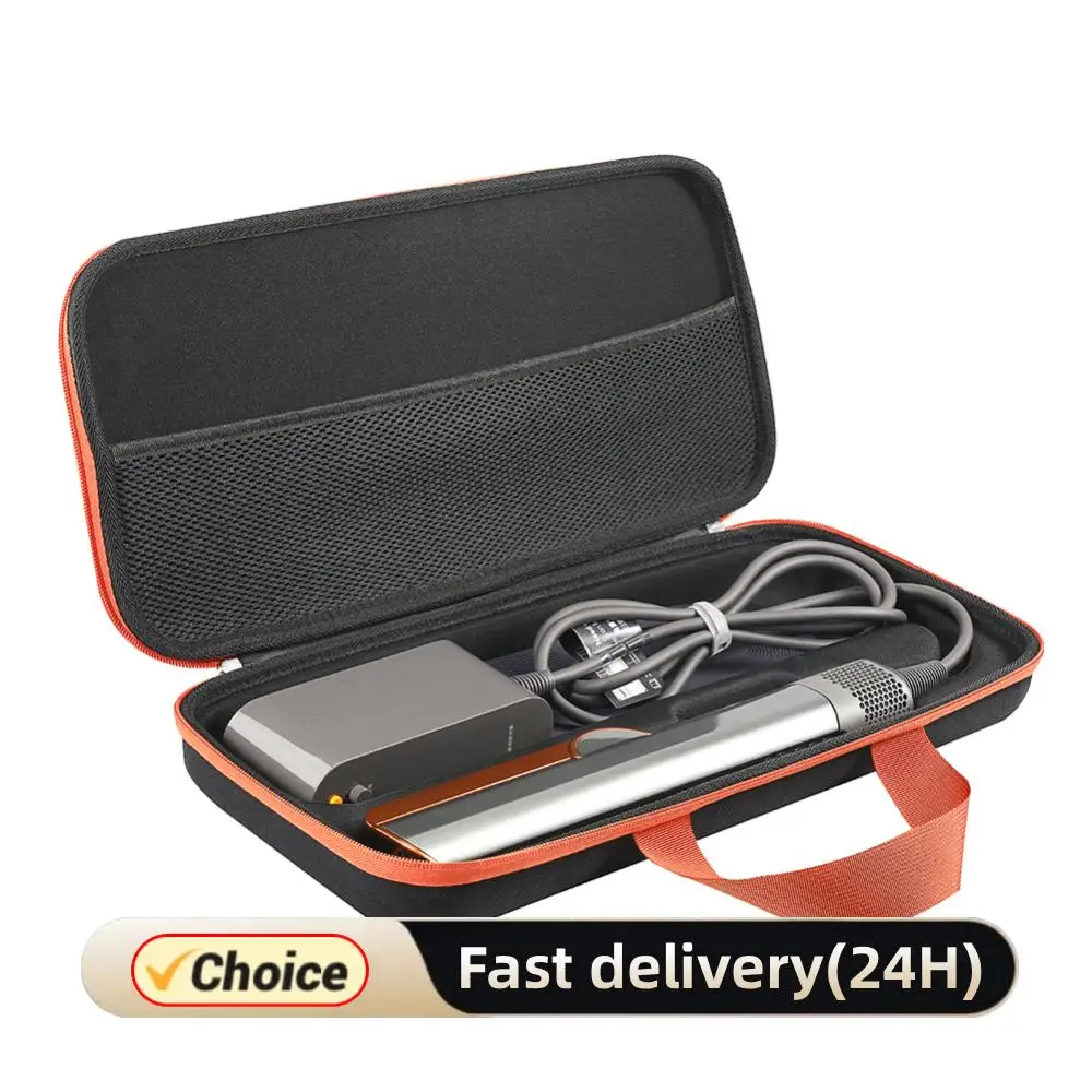 Harter Tragetasche, stoßfester harter Reise-Aufbewahrungskoffer, tragbare Reise-Aufbewahrungstasche für Dyson Airstrait/Korrallen-Haarglätter