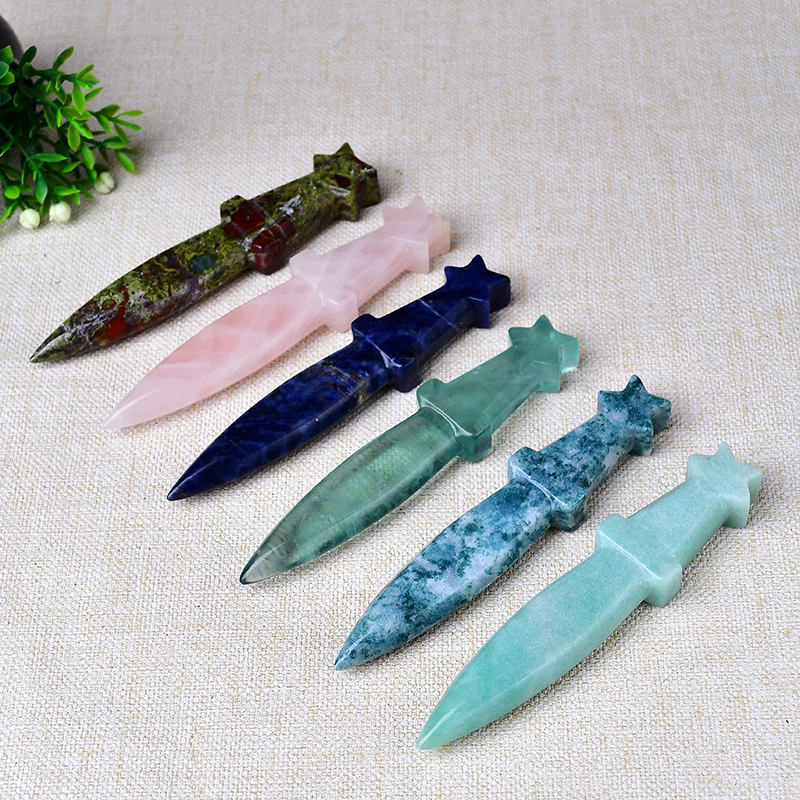 Natural Crystal Carved Witch's - Gardening Tools Unique 评论和价格