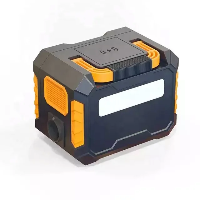 500W Portable Solar Charging Power Station 220V 230V Large Capacity Outdoor Driving Tour Energy Storage Power Supply System
