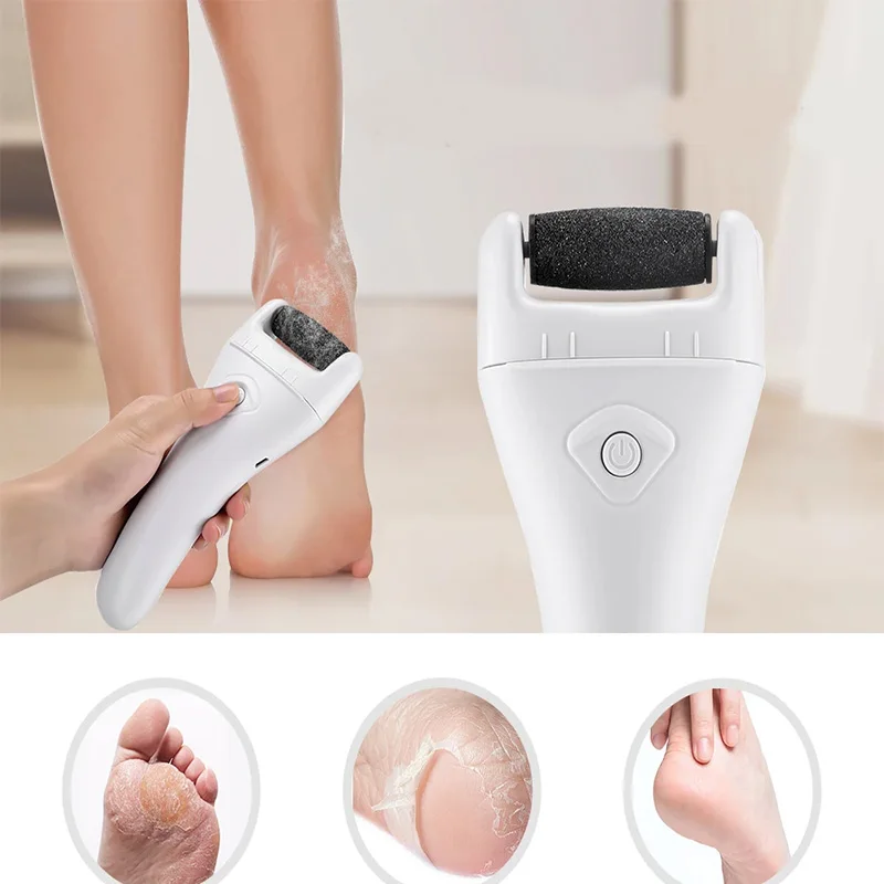 الكهربائية ملف القدم الكالس مزيل أدوات باديكير الصلب متصدع الكالس طاحونة آلة مقشر الجلد الميت الغسيل قدم الملمع #1