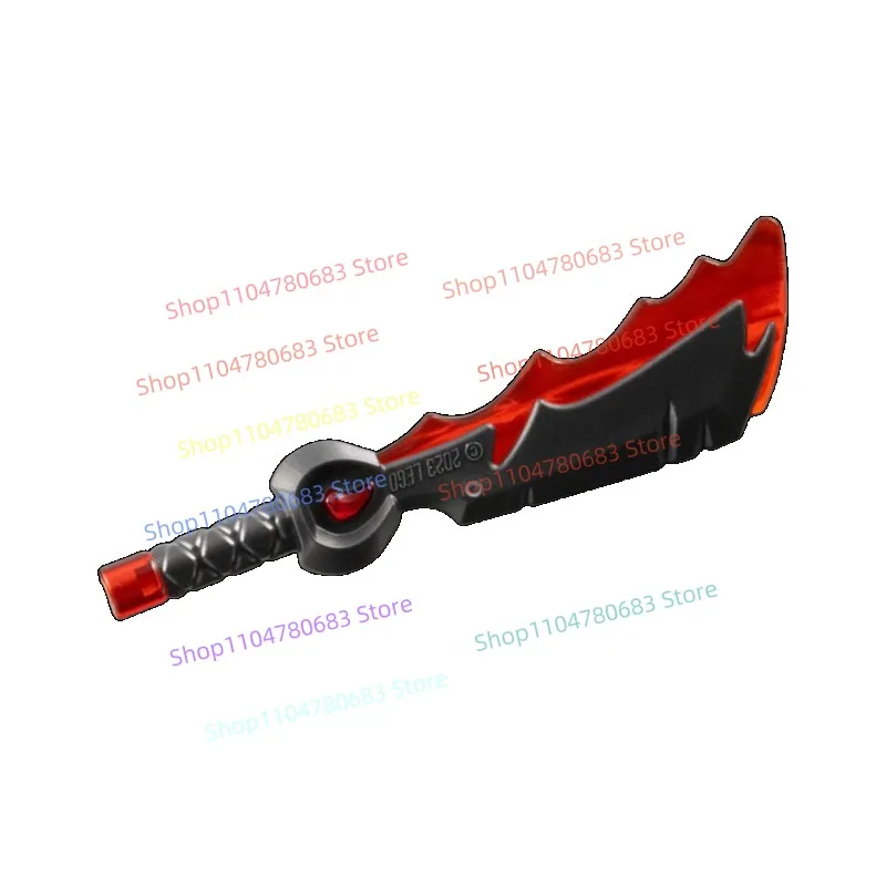 MOC اللبنات شخصية صغيرة المنجل صدرية تحلق التنين التجمع نموذج ديكور أنيمي الكرتون الملحقات لعبة هدية