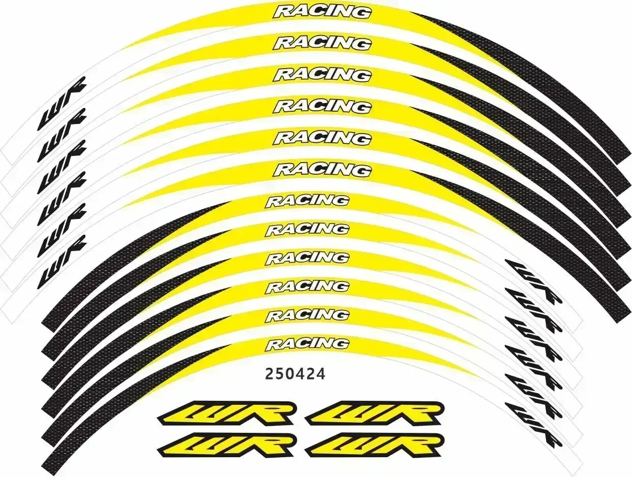

Для YAMAHA WR250R WR250F WR450F детали двигателя мотоцикла контурное колесо украшение наклейка-13